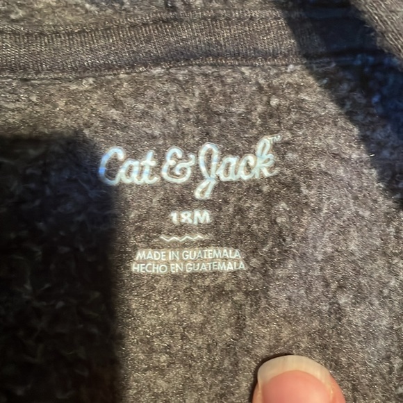 Cat & Jack zip up hoodie - Picture 2 of 4
